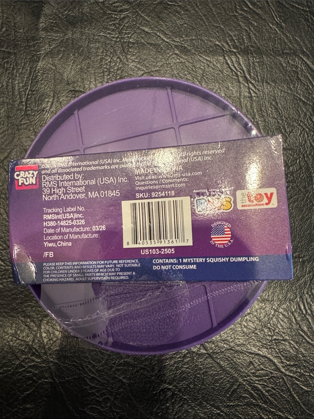 The Original Mystery Dumpling Galaxy Edition - Purple - Picture 4 of 4